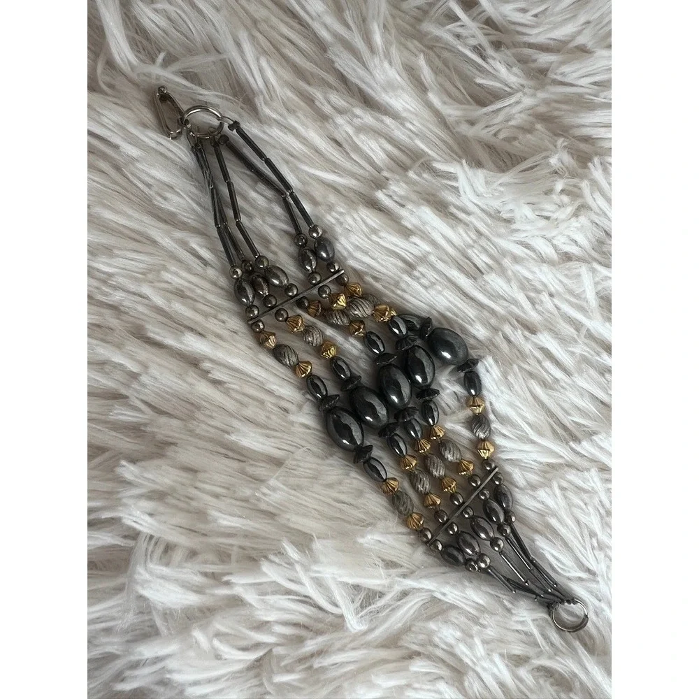 Vintage Hematite Bracelet 7